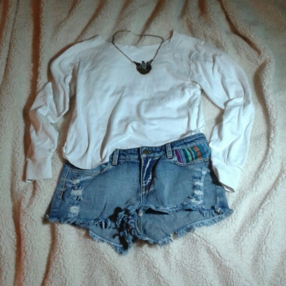Distressed Shorts